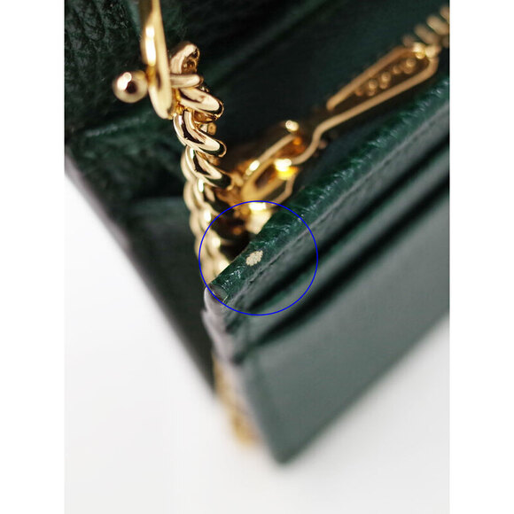 Gucci Zumi Chain Card Wallet Bifold - Picture 4 of 5